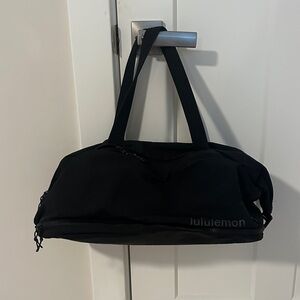 lululemon athletica Black Duffel Bag